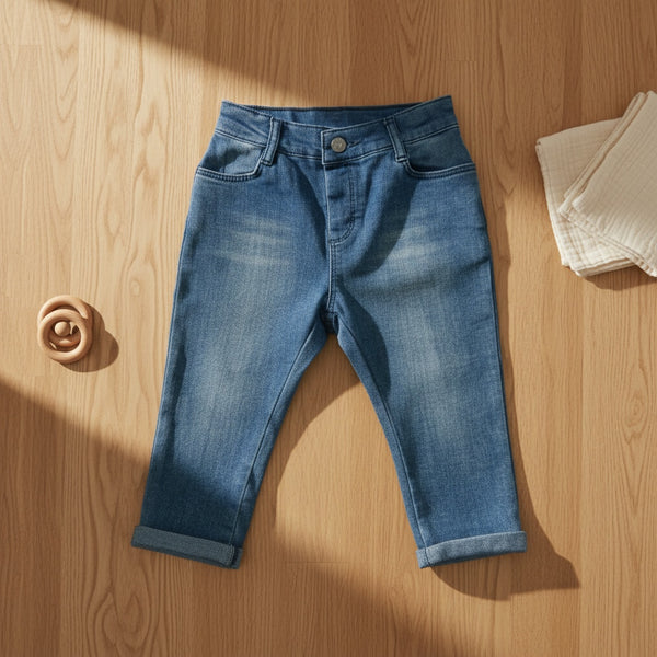 Little Denim Cropped Jeans