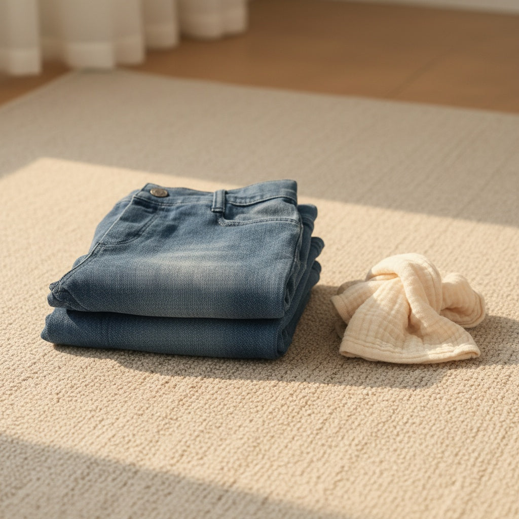 Little Denim Cropped Jeans