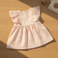 Little Bow Eyelet Dress