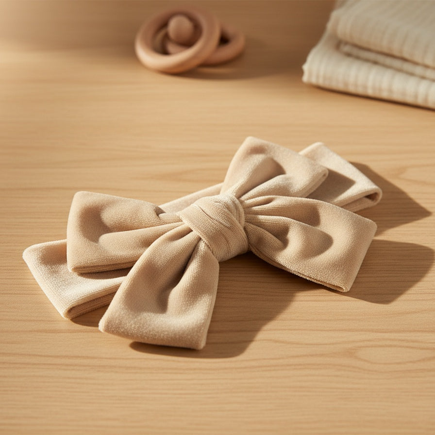 Little Velvet Bow Headband