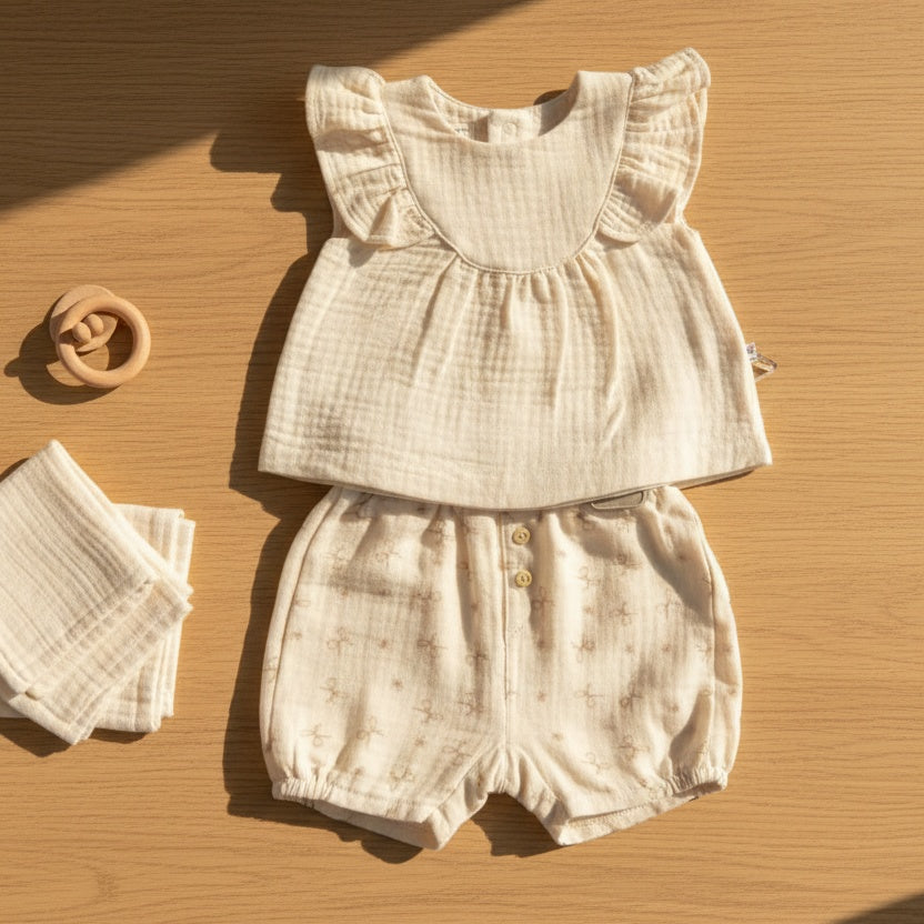 Little Bow Bloomer Set