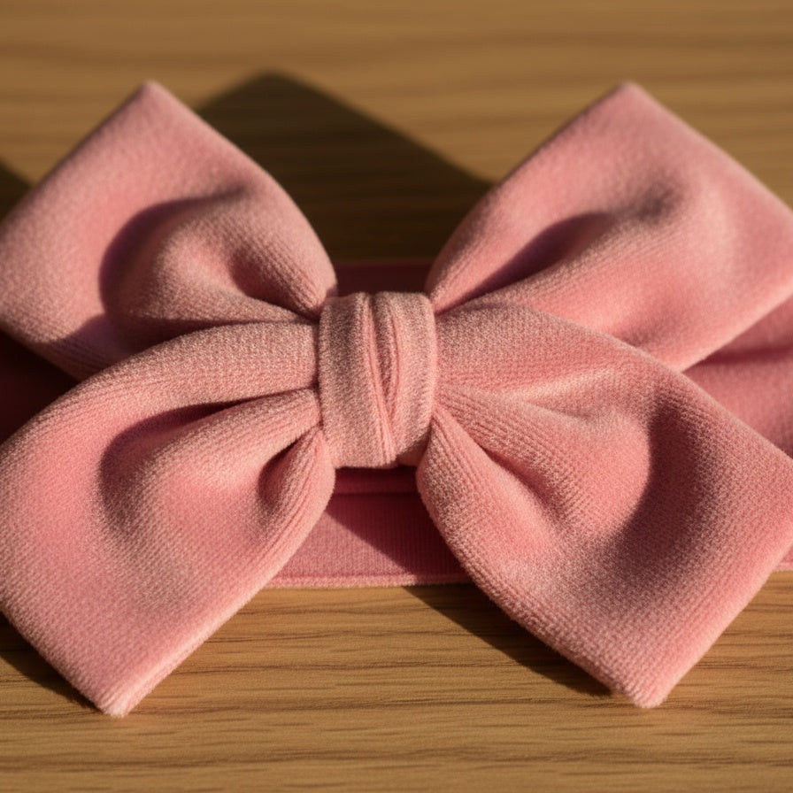 Little Velvet Bow Headband
