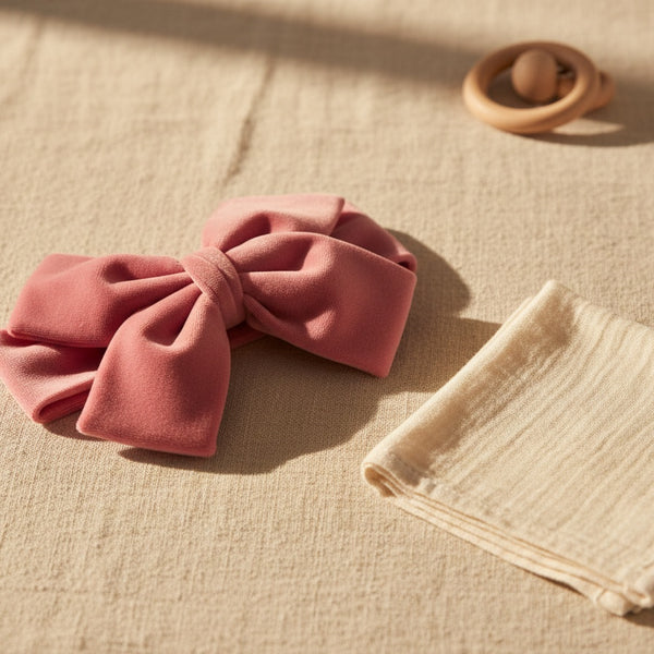 Little Velvet Bow Headband