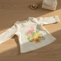 Little Flamingo Long Sleeve Top