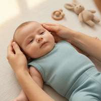 Little Ribbed Bodysuit and Pants Set