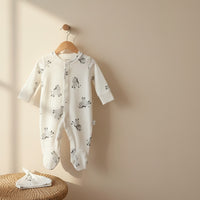Little Zebra Sleepsuit and Hat Set