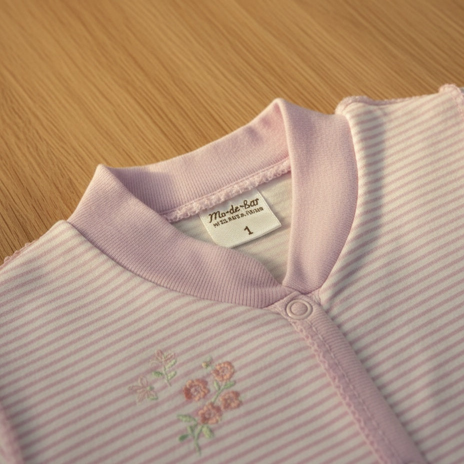 Little Stripe Sleepsuit
