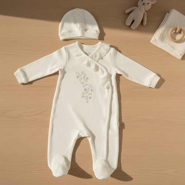 Little Princess Sleepsuit and Hat Set