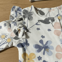 Little Meadow Sleepsuit and Headband Set