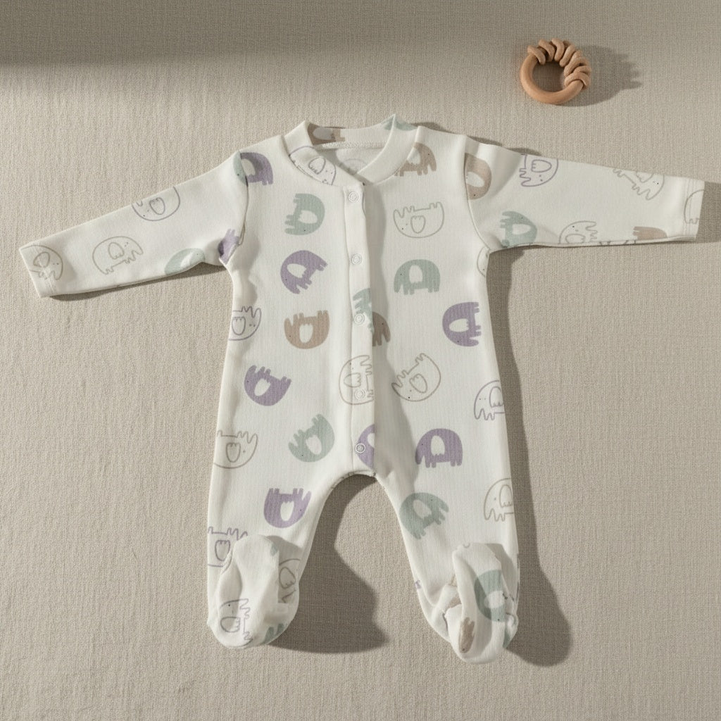 Little Elephant Sleepsuit