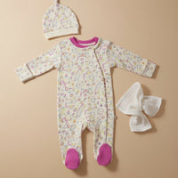 Little Kitty Sleepsuit and Hat Set
