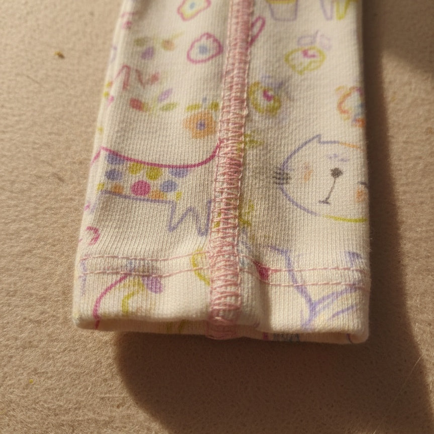 Little Kitty Sleepsuit and Hat Set
