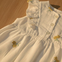 Little Daisy Embroidered Dress