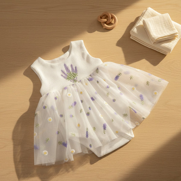 Little Lavender Tulle Dress
