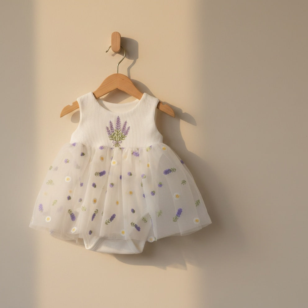 Little Lavender Tulle Dress