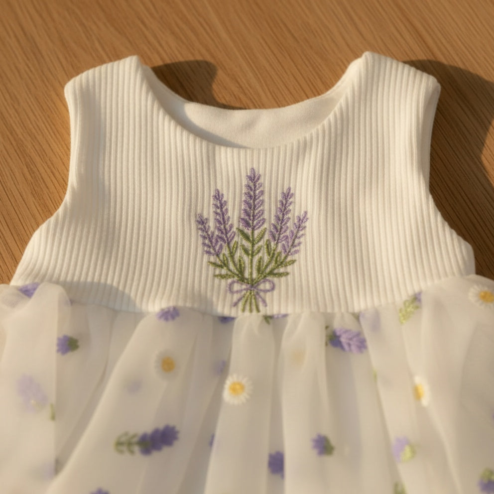 Little Lavender Tulle Dress
