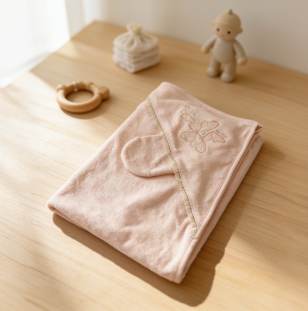 Little Butterfly Bath Towel - 100% Pure Cotton