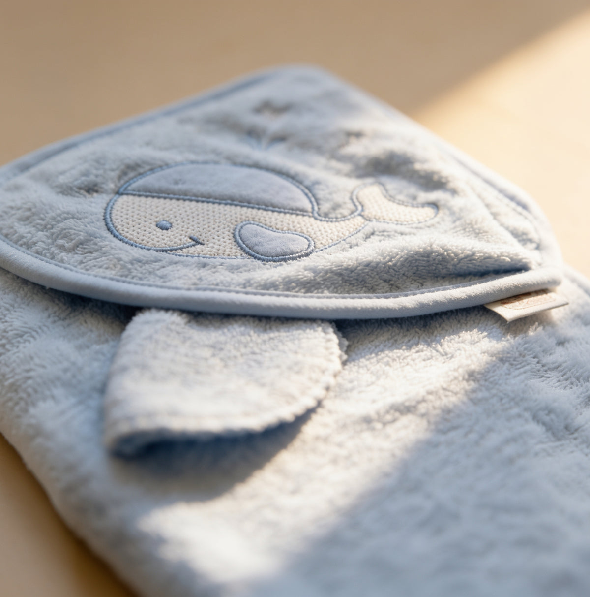 Little Fish Baby Bath Towel - 100% Pure Cotton