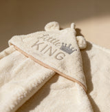 Little King Baby Bath Towel – Soft 100% Cotton Towel