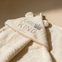 Little King Baby Bath Towel – Soft 100% Cotton Towel