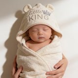 Little King Baby Bath Towel – Soft 100% Cotton Towel