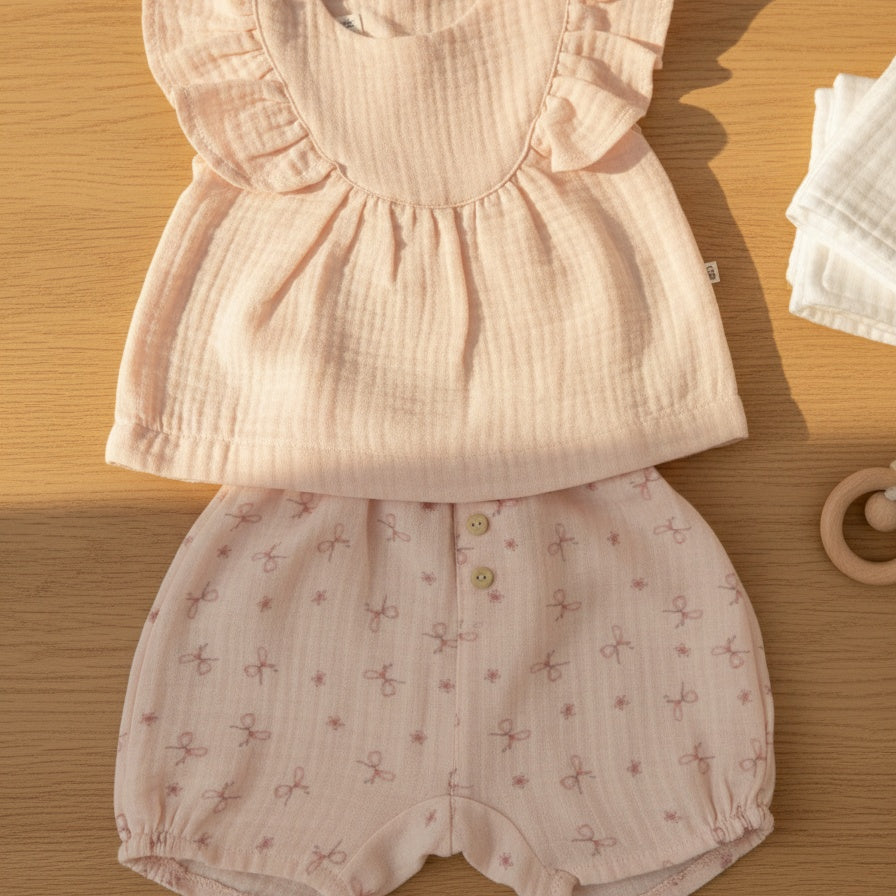 Little Bow Bloomer Set