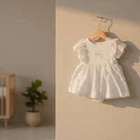 Little Bow Print Dress