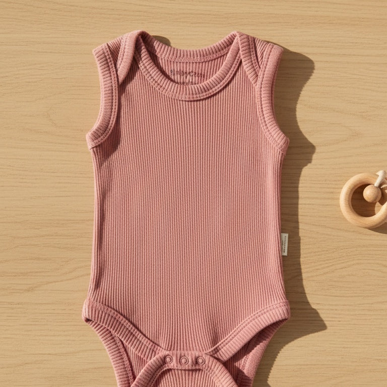 Little Ribbed Bodysuit