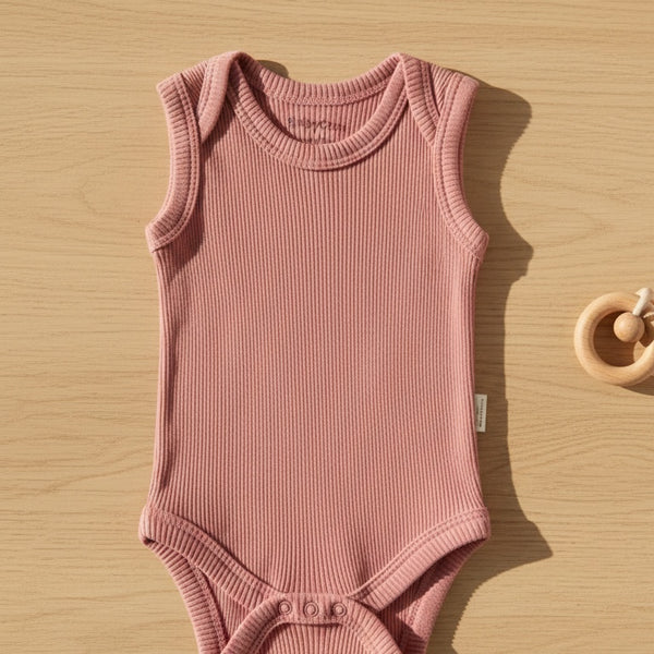 Little Ribbed Bodysuit