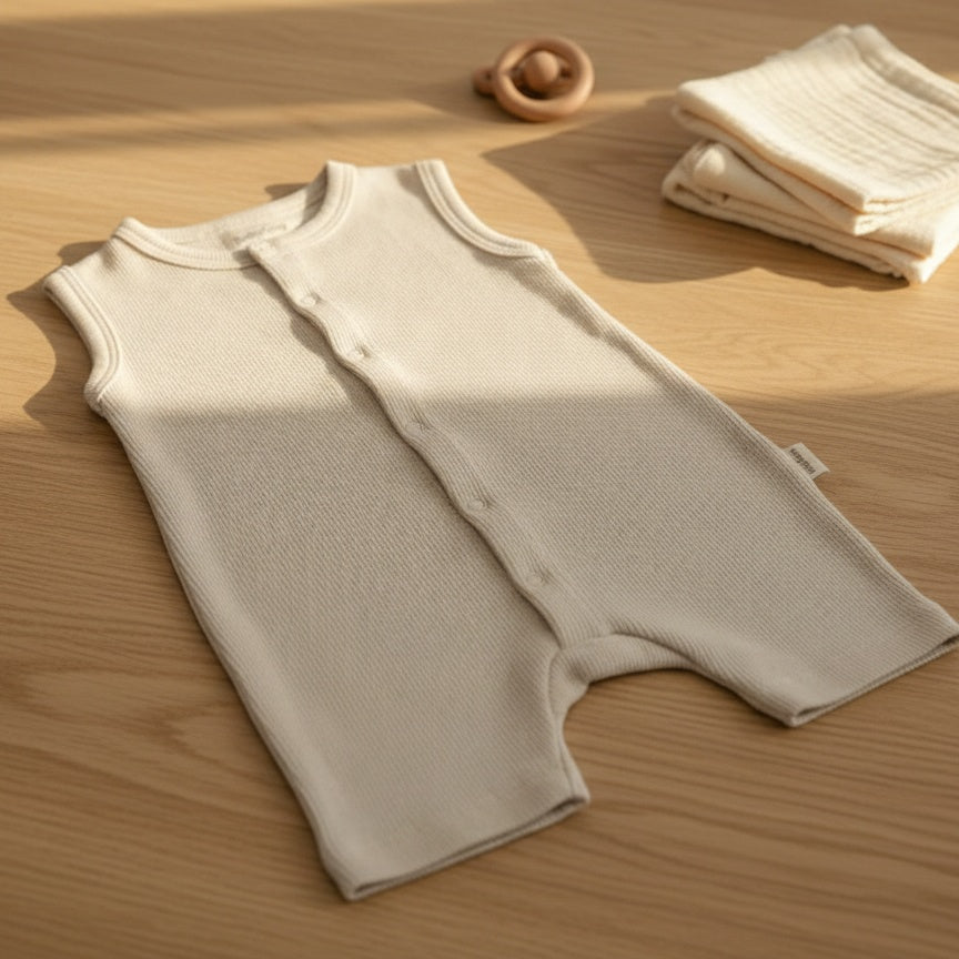 Little Waffle Short Romper