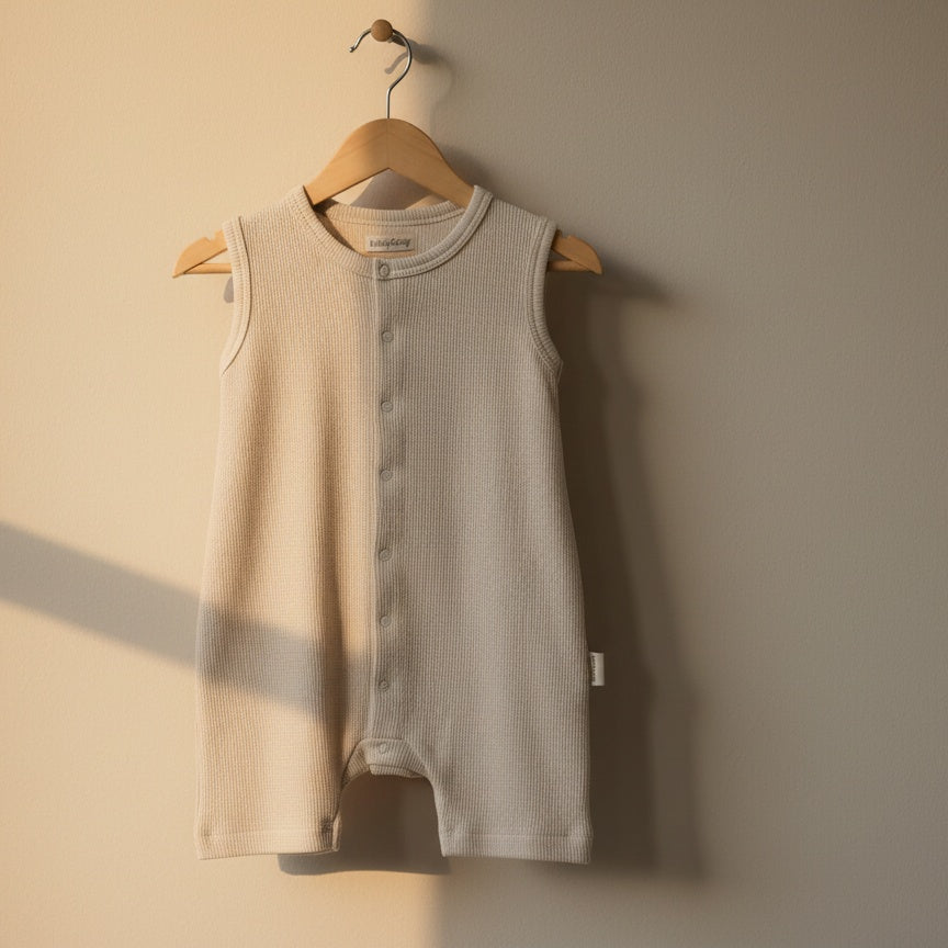 Little Waffle Short Romper