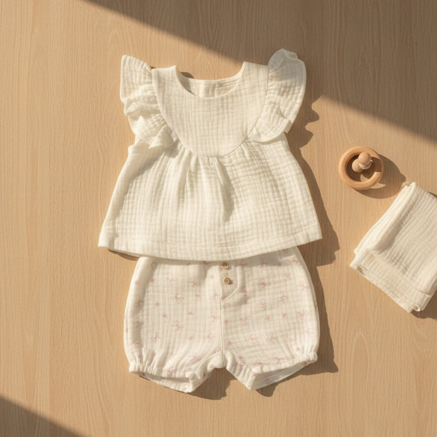 Little Bow Bloomer Set