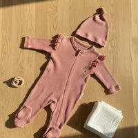 Little Coccinelle Sleepsuit and Hat Set
