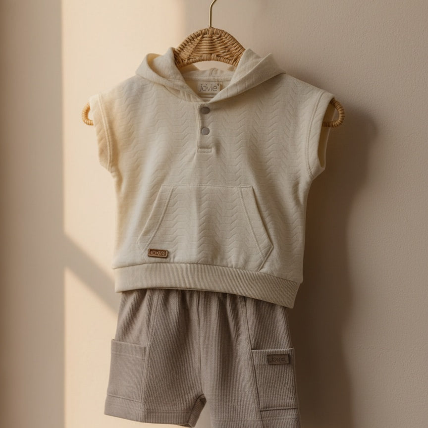 Little Explorer Hooded Set