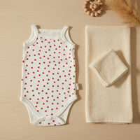 Baby Body Red Hearts