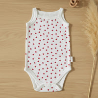 Baby Body Red Hearts