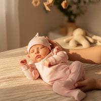 Little Coccinelle Sleepsuit and Hat Set