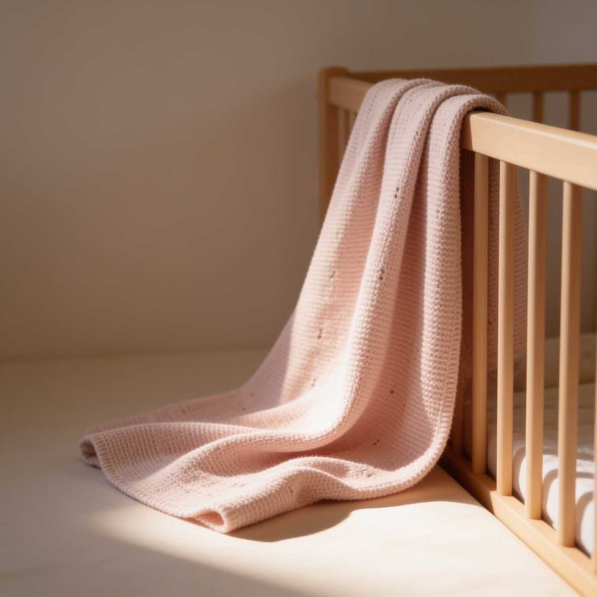 Little Dot Knit Blanket