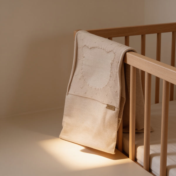 Little Teddy Bordered Blanket