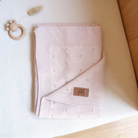 Little Dot Knit Blanket