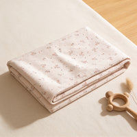 Little Floral Ribbed Blanket
