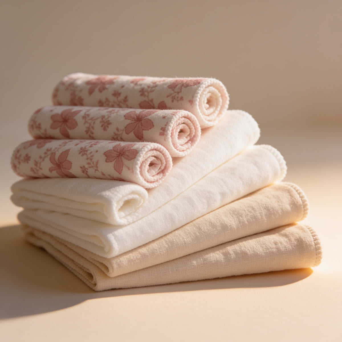 Little Petals Baby Washcloth Set
