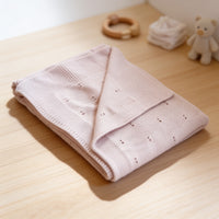 Little Dot Knit Blanket