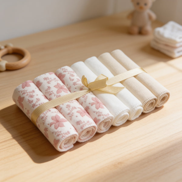 Little Petals Baby Washcloth Set