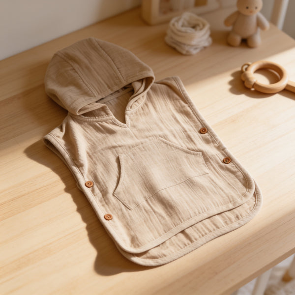 Little Cloud Muslin Poncho