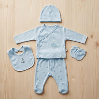 Baby Hospital Set 5-Piece in Blue / Beige