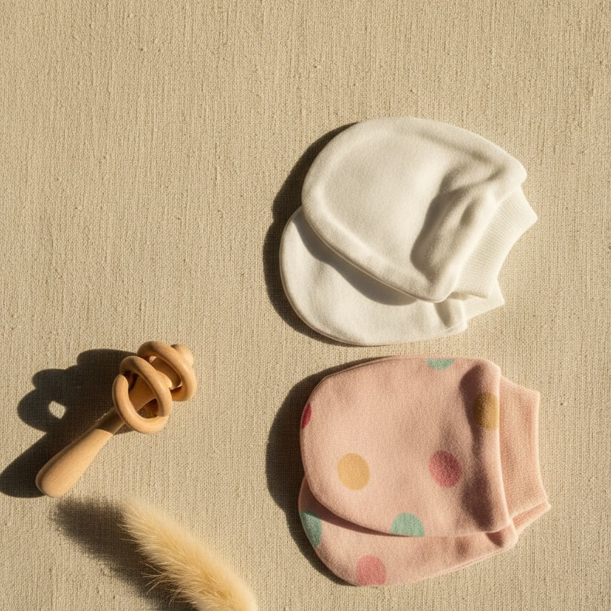 Little Duo Baby Mittens - Pack of 2