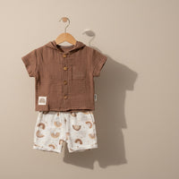 Little Brown Muslin Set