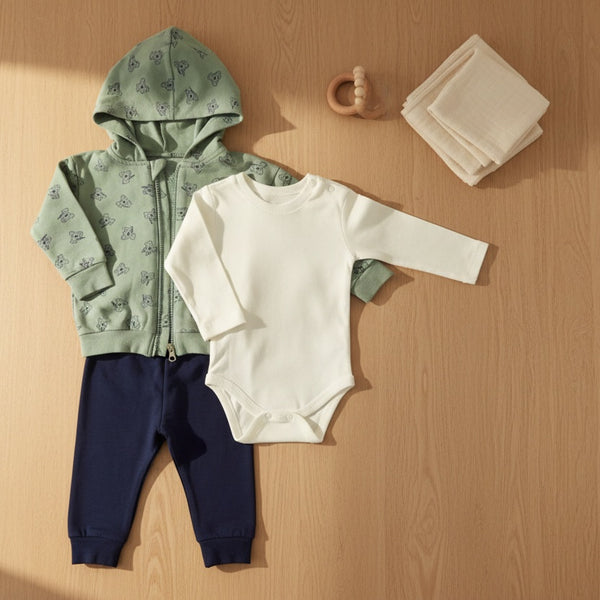 Little Koala Zip Sleepsuit Set
