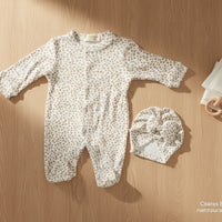 Little Leopard Hooded Sleepsuit